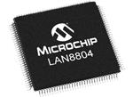 Microchip Technology LAN8804 4端口千兆位以太网收发器
