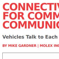 Connectivity Solutions for Commercial V2V Communications