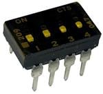 CTS Electronic Components 209-4LPSTFD 扩大的图像