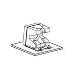 Kingbright AA4040P3C-P22 扩大的图像