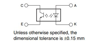 Application Circuit Diagram - Omron Electronics EE-SY171 & EE-SY199 Photomicrosensors