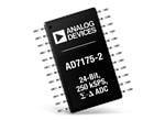 Analog Devices Inc. AD7175-2 24位, 250kSPS Σ-Δ 型模数转换器（ADC）