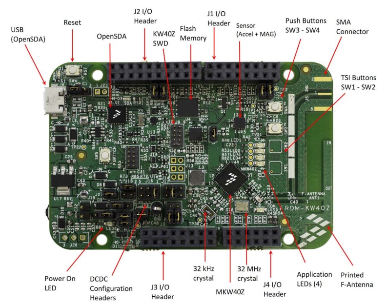 NXP Semiconductors FRDM-KW40Z Freedom开发板