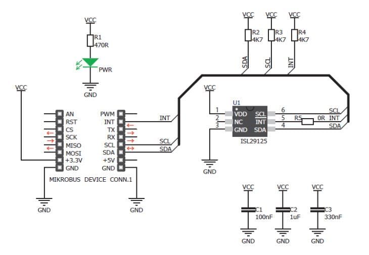 Mikroe MIKROE-1988 Color 2 click板