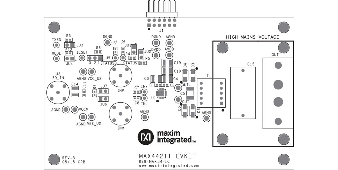 Analog Devices / Maxim Integrated MAX44211EVKIT评估套件
