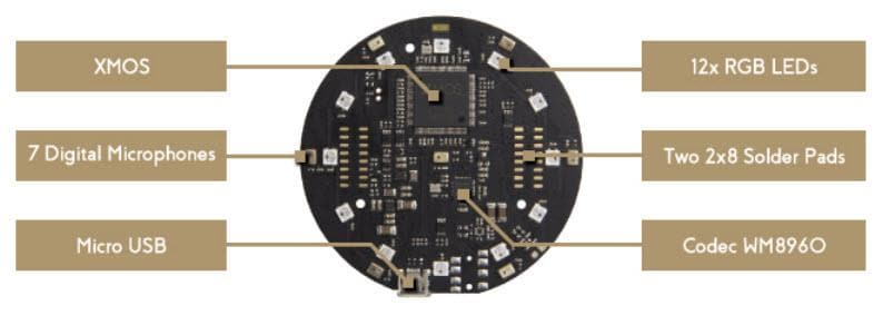 Seeed Studio ReSpeaker器件