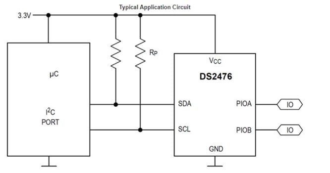 应用电路图 - Analog Devices / Maxim Integrated DS2476 Deep Cover®安全处理器