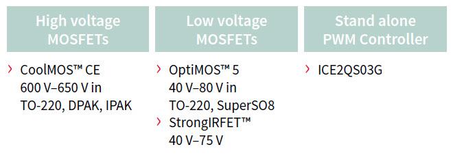 Infineon Technologies Infineon 无人机/遥控直升机解决方案