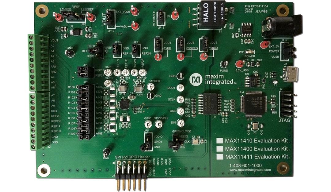 Analog Devices / Maxim Integrated MAX11410EVKIT评估套件