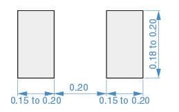 机械图纸 - TDK MHQ0402PSA多层电感器