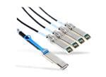 Amphenol Cables on Demand QSFP转4 x SFP+分路器电缆