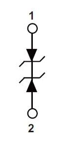 框图 - Littelfuse SP3530单向汽车用TVS二极管