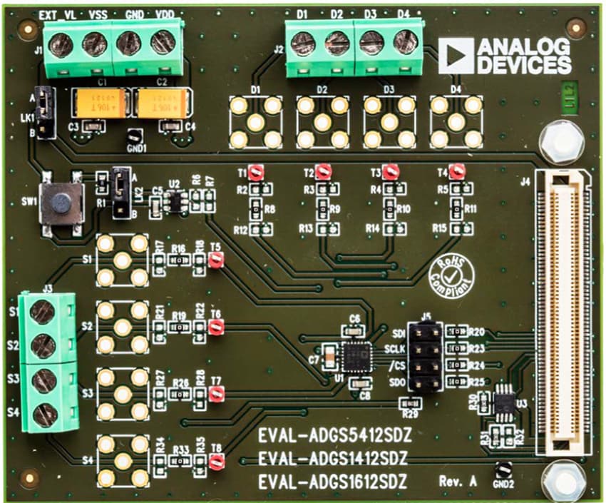 Analog Devices Inc. EVAL-ADGS1412SDZ评估板