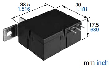 Panasonic Industrial Devices DZ-S 90A功率磁保持继电器