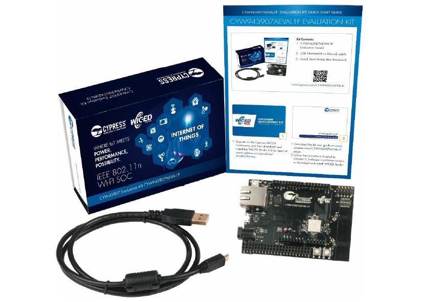 Infineon Technologies WICED CYW43907评估套件