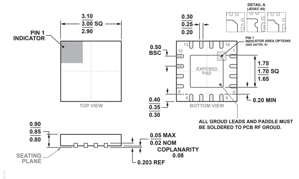 Analog Devices Inc. EVAL-HMC1096 评估板