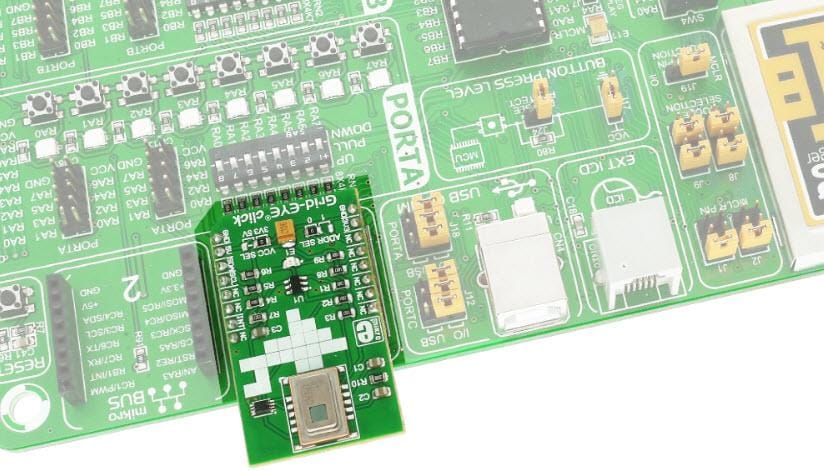 Mikroe MIKROE-2539 Grid-EYE® Click板