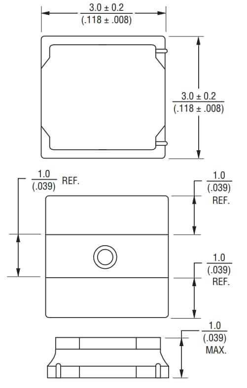 图表 - Bourns SRN3010TA汽车用半屏蔽功率电感器