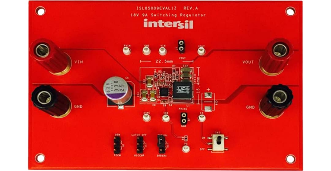 Renesas Electronics ISL85009评估板