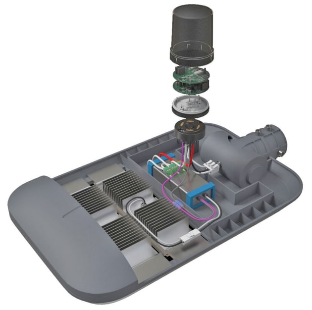 TE Connectivity / AMP Connectors LUMAWISE光控制底座、套管和球罩