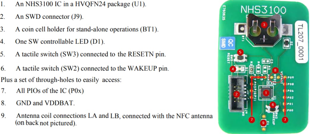 NXP Semiconductors NHS3100入门开发套件