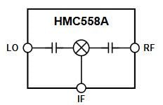 Analog Devices Inc. HMC558A GaAs MMIC基波混频器
