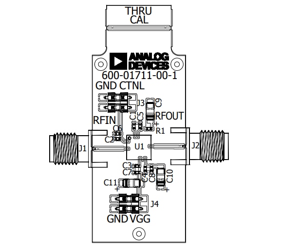 Analog Devices Inc. EV1HMC637BPM5评估板