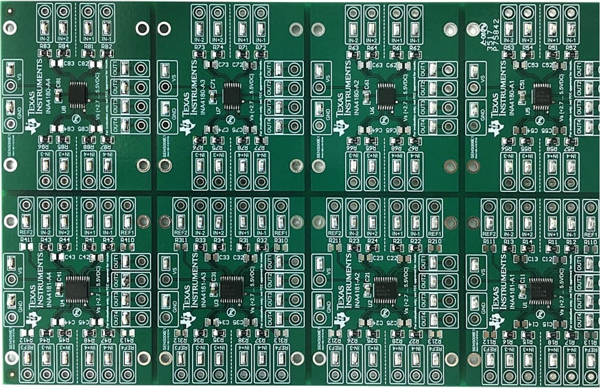 位置电路 - Texas Instruments INA4180-4181EVM评估模块