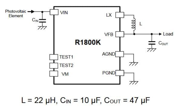 Nisshinbo R1800系列DC/DC转换器