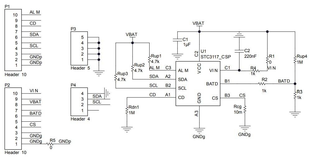 STMicroelectronics STEVAL-ISB017V1 STC3117评估板
