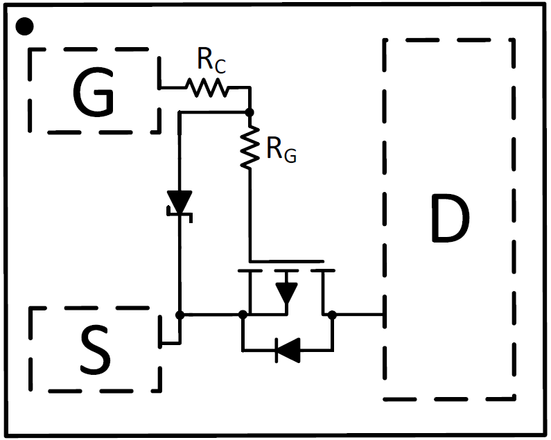 应用电路图 - Texas Instruments CSD25501F3 -20V 64mΩ P通道FemtoFET™ MOSFET