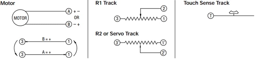 Bourns Pro Audio® PSL电动式电位器