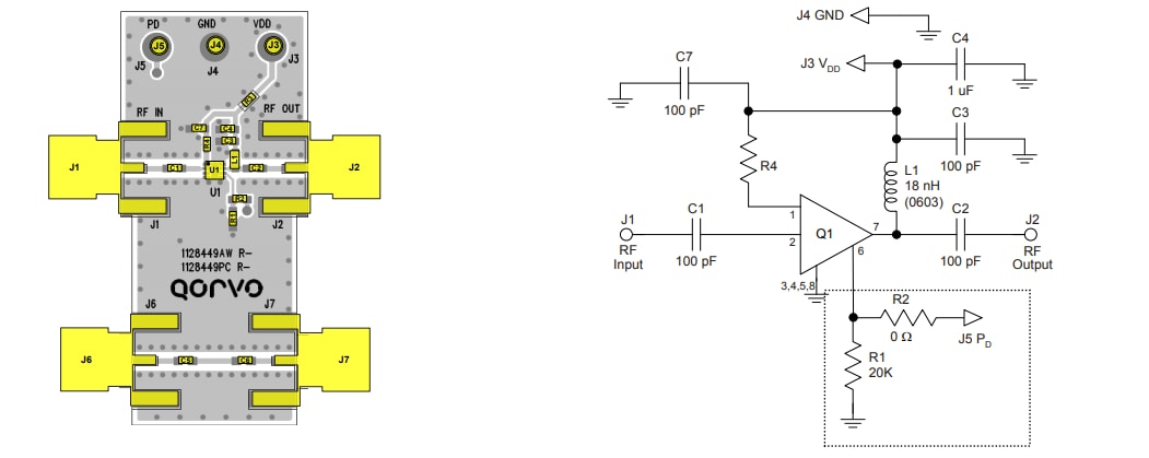 Qorvo QPL9057EVB1评估板