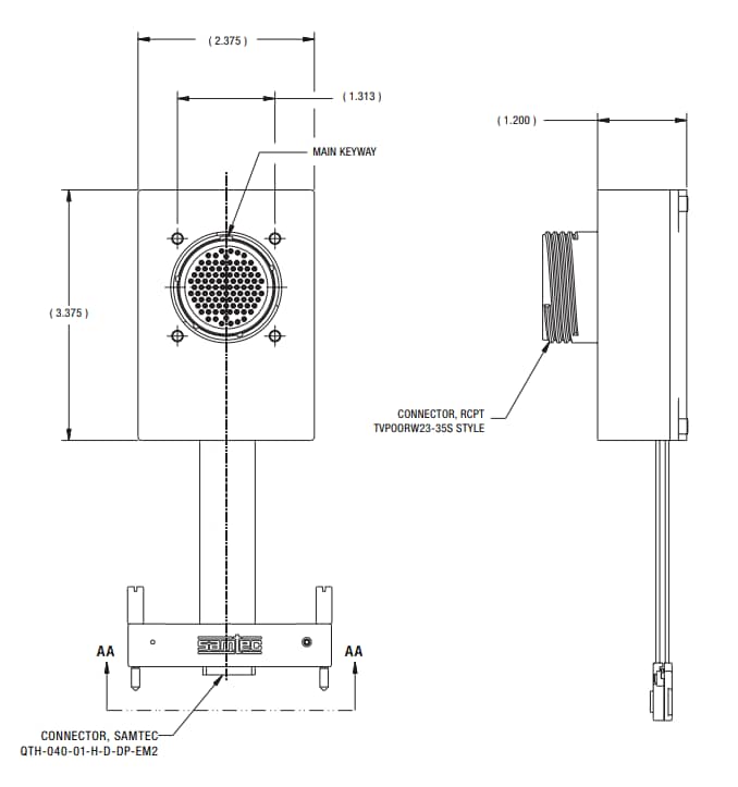Amphenol Aerospace 八通道1000BASE-T转SGMII转换器