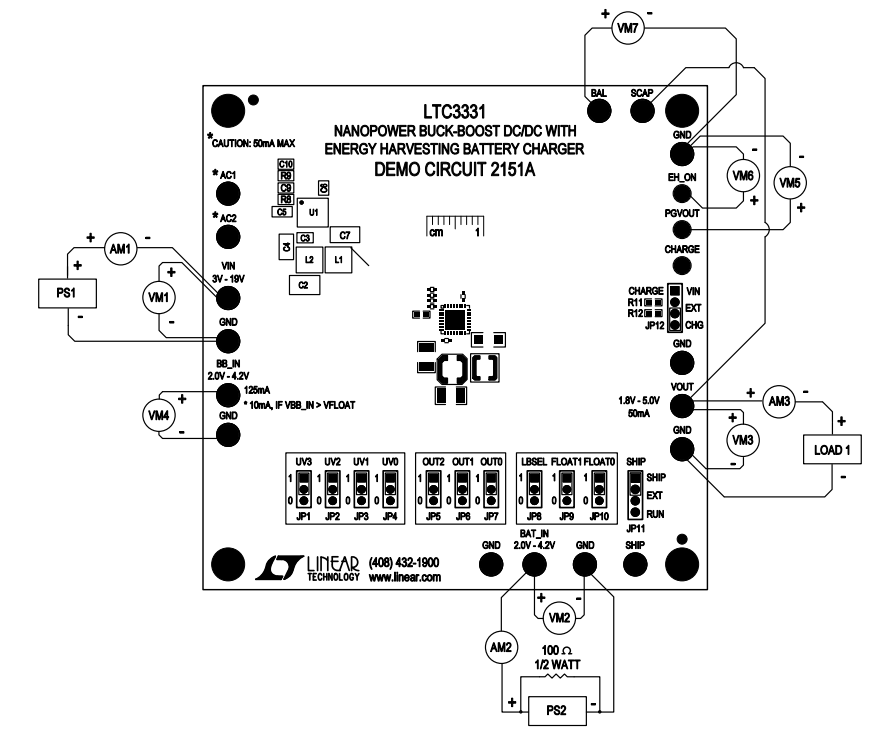 位置电路 - Analog Devices Inc. LTC333x演示板