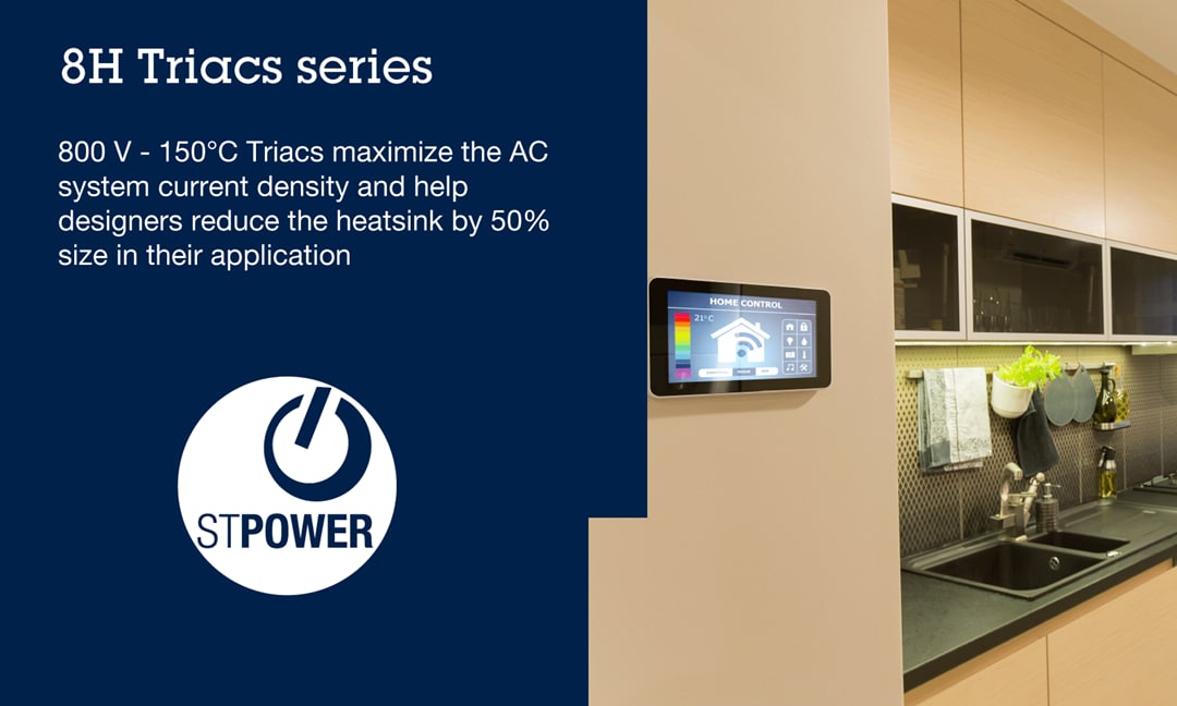 STMicroelectronics H系列三端双向可控硅