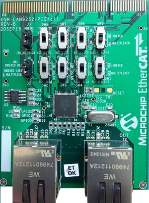 Microchip Technology LAN9252从控制器评估板