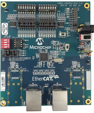 Microchip Technology LAN9252从控制器评估板