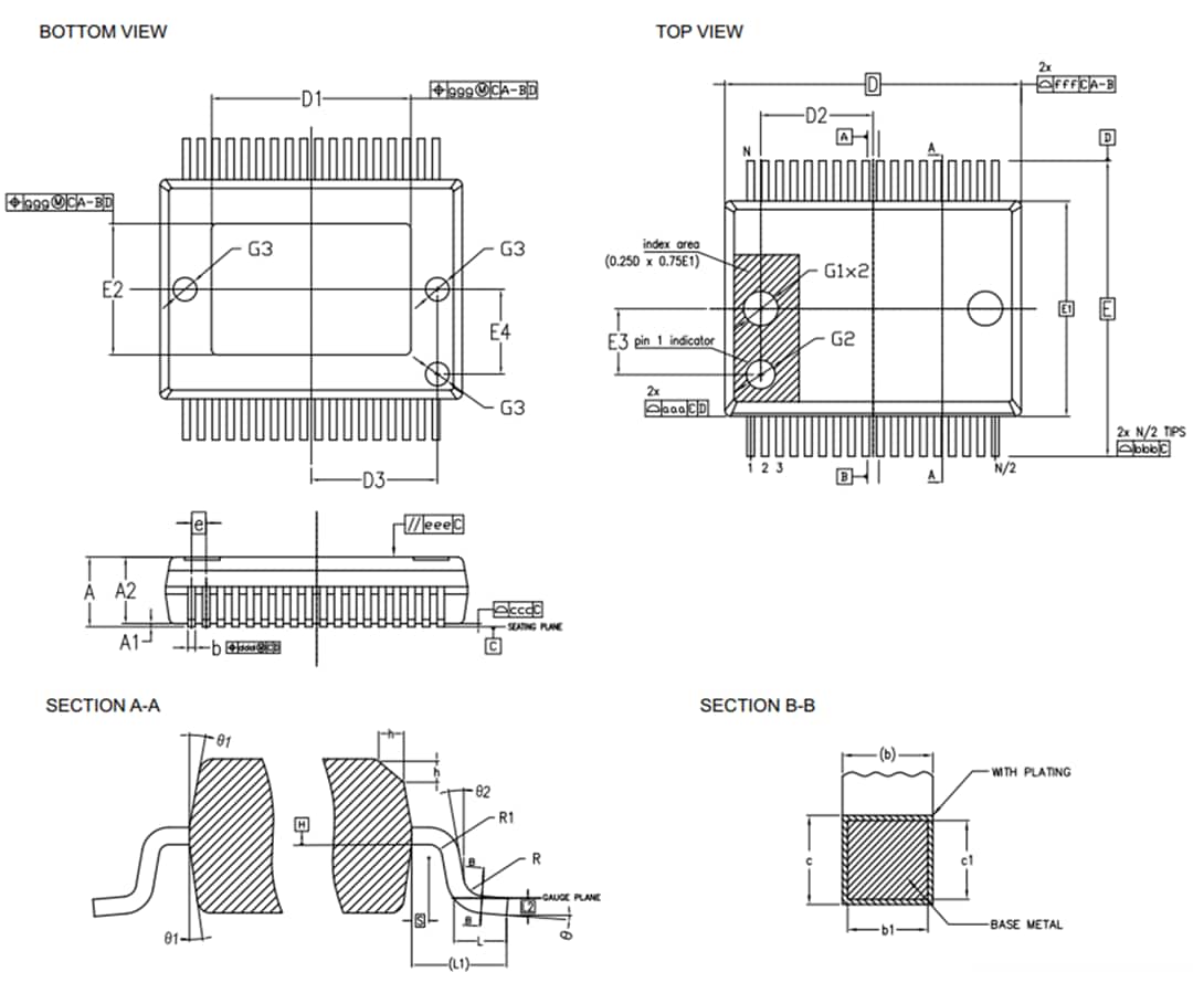 STMicroelectronics VNHD7008AY半桥电机驱动器