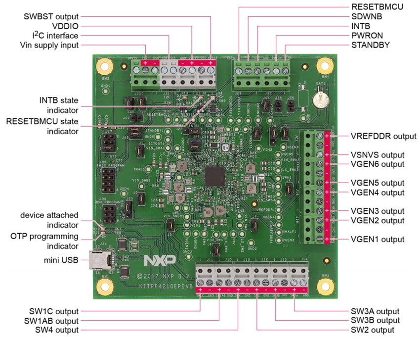 NXP Semiconductors KITPF4210EPEVB评估板