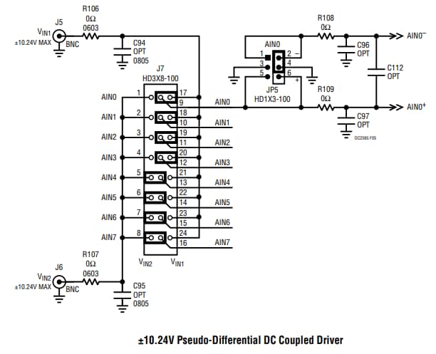 Analog Devices Inc. LTC2357-18演示板