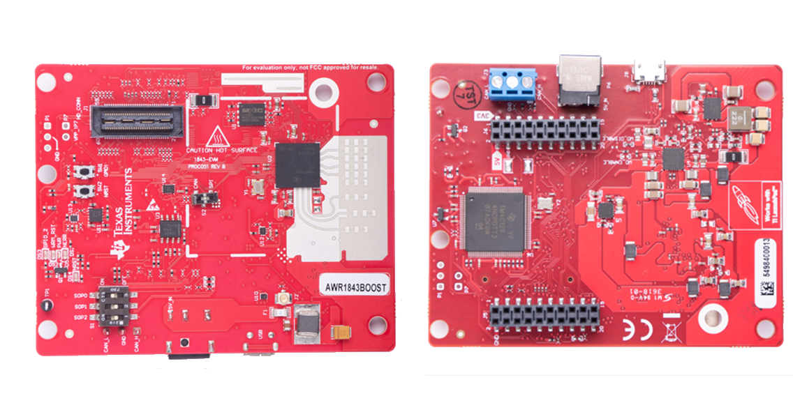 位置电路 - Texas Instruments AWR1843BOOST汽车用评估模块