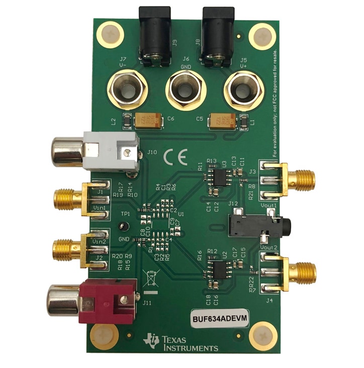 位置电路 - Texas Instruments BUF634ADEVM评估模块 (EVM)