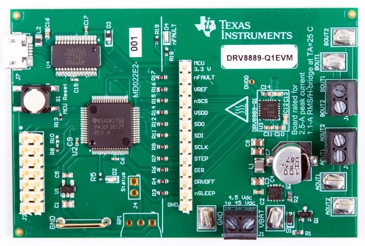 位置电路 - Texas Instruments DRV8889-Q1EVM评估模块