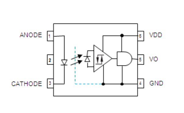 机械图纸 - onsemi FOD848x光隔离IPM