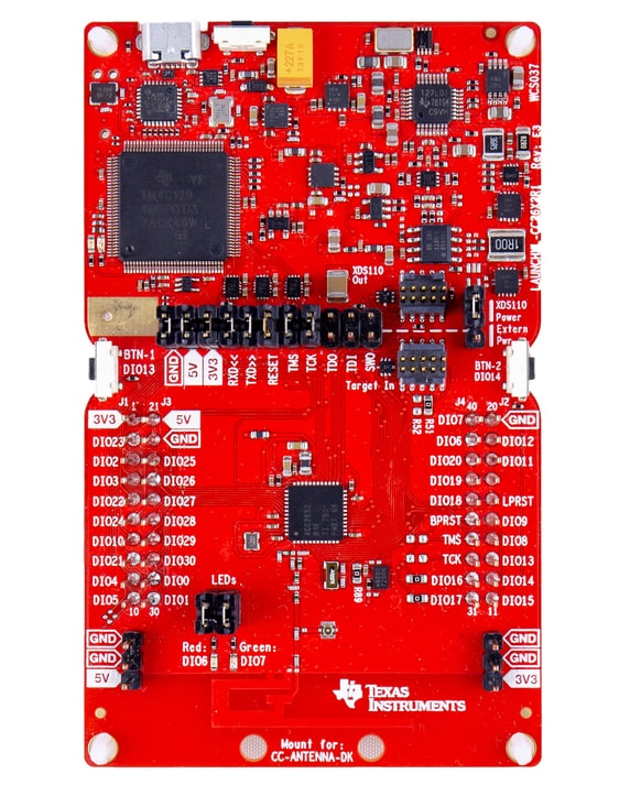 位置电路 - Texas Instruments LAUNCHXL-CC26X2R1 LaunchPad™开发套件