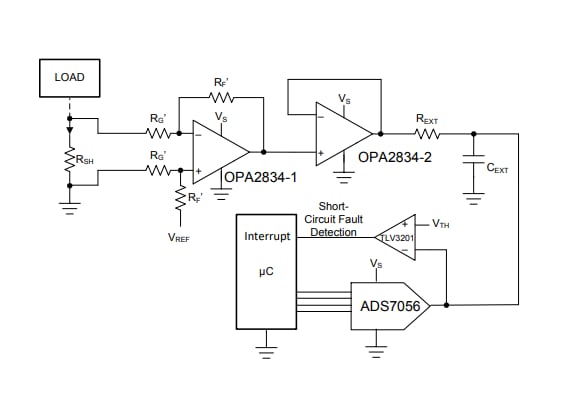 框图 - Texas Instruments OPA2834高速运算放大器