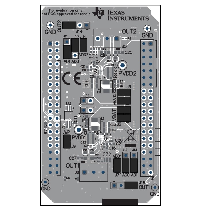 Texas Instruments TAS2564YBGEVM-DC评估模块