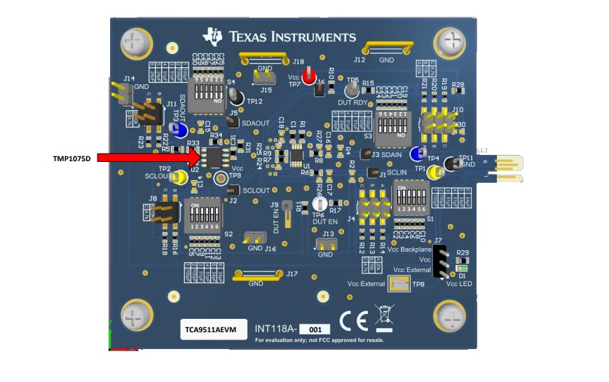 Texas Instruments TCA9511AEVM评估模块