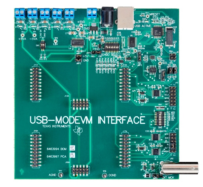 Texas Instruments TLV320AIC34EVM-K评估模块和USB主板